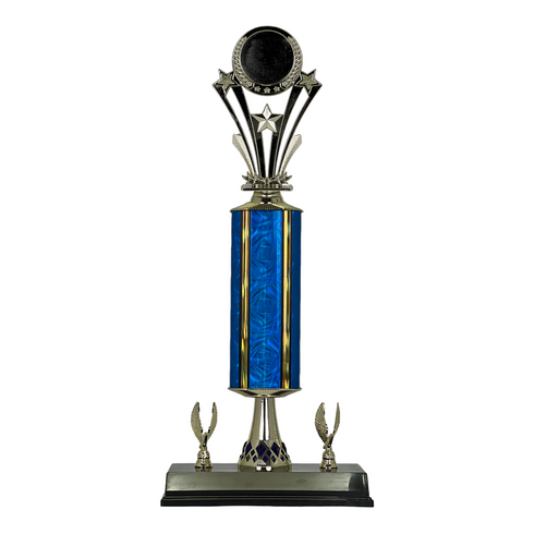 Trofeo de Tubo con Figura Serie 441 de Estrella Holder